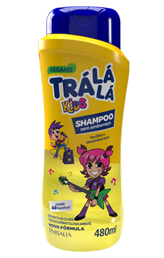 Shampoo Infantil Tra La La Sem Embaraco 480ml