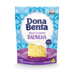 Mistura Bolo Dona Benta Baunilha 450g