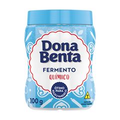 Fermento Em Po Quimico Dona Benta Tradicional 100g