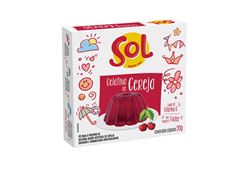 Gelatina Sol Cereja 20g