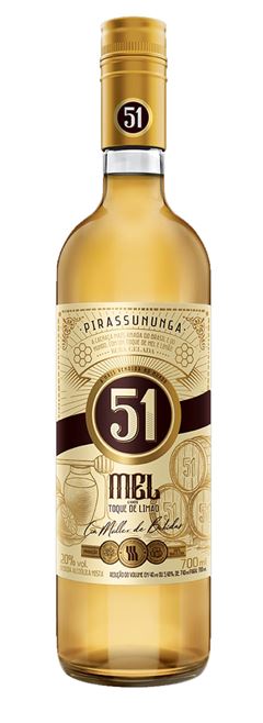 Aguardente 51 Mel 740ml