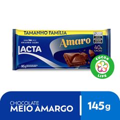 Chocolate Lacta Amaro 145g