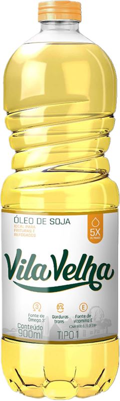 Oleo De Soja Vila Velha 900ml