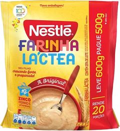 Farinha Lactea Nestle Lv600g Pg500g