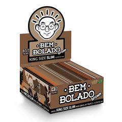 Papel Seda Tabaco Bem Bolado Brown King Slim 35fls
