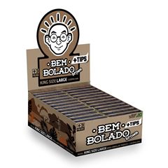 Papel Seda Tabaco Bem Bolado Brown King Com Tips 35fls