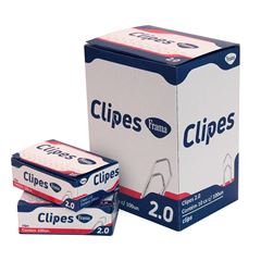 Clipe Frama 2/0 Galvanizado 100un