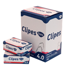 Clipe Frama 4/0 Galvanizado 50un