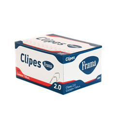 Clipe Frama 2/0 Galvanizado 730un