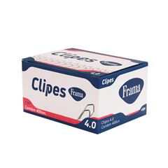 Clipe Frama 4/0 Galvanizado 400un