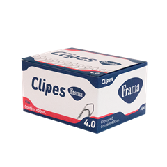 Clipe Frama 4/0 Galvanizado 400un