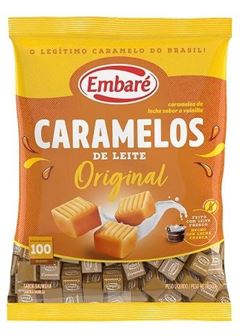 Bala Embare Caramelo Leite 660g