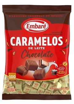 Bala Embare Caramelo Chocolate 660g