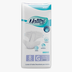 Fralda Geriatrica Maturi Care Regular G 08un
