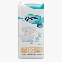 Fralda Geriatrica Maturi Care Regular Eg 07un