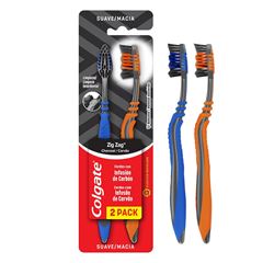 Escova Dental Colgate Zig Zag Carvao Unitaria