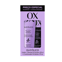 Kit Ox Glicolico Shampoo 200ml + Condicionador 170ml