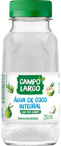 Agua De Coco Campo Largo Pet 250ml 