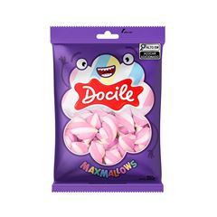 Marshmallow Docile Rosa E Branco 250g
