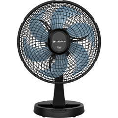 Ventilador Cadence Preto 30cm 220v