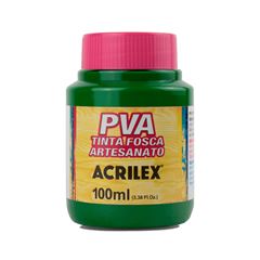 Tinta Artesanato Acrilex 100ml Verde Musgo Fosca