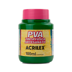 Tinta Artesanato Acrilex 100ml Verde Musgo Fosca