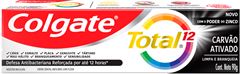 Creme Dental Colgate Total 12 Carvao Ativado 90g