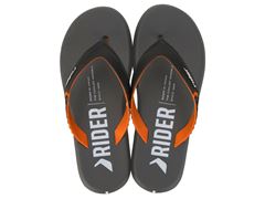 Sandalia Rider R1 Prime Masc Adulto Grafite/Laranja/Branco
