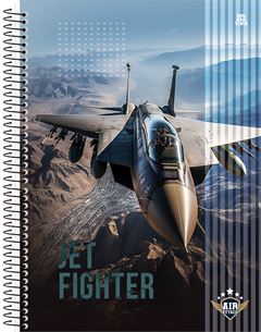 Caderno Animativa Universitario Air Attack Cd 20m 320fls