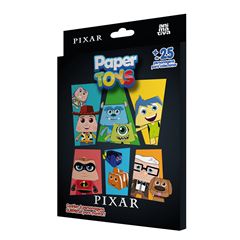 Paper Toys Animativa Pixar Com 3 Cartoes Sortidos