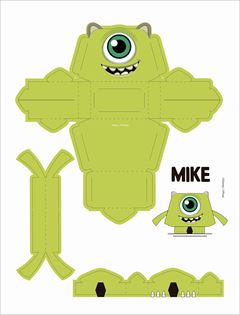 Paper Toys Animativa Pixar Com 3 Cartoes Sortidos