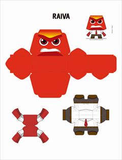 Paper Toys Animativa Pixar Com 3 Cartoes Sortidos