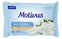 Sabonete Motivus Docura Branco 80g