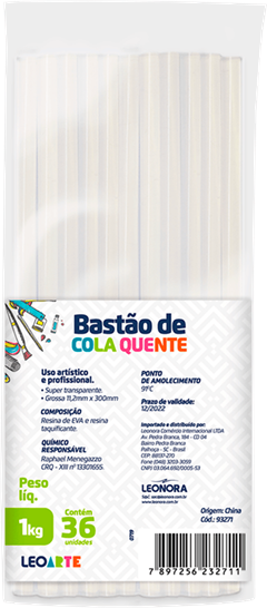 Cola Quente Leonora 1kg Grossa