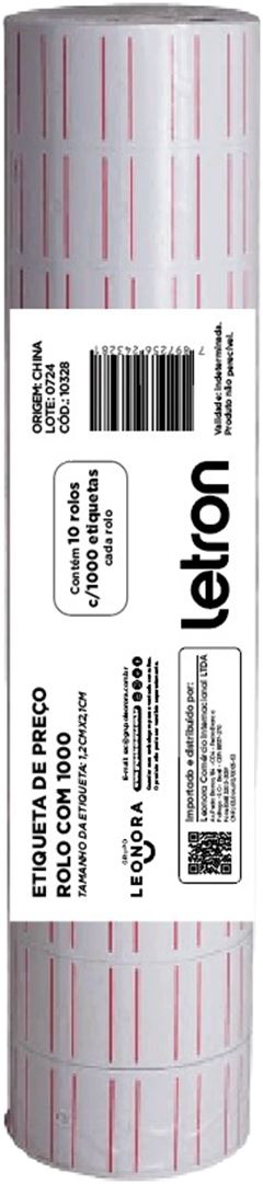 Etiqueta Para Preco Letron 1000un