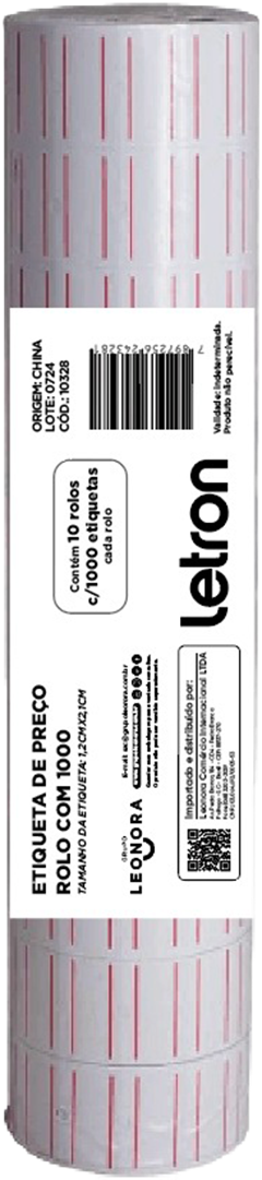 Etiqueta Para Preco Letron 1000un