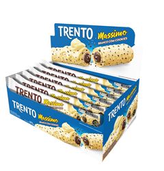 Chocolate Trento Massimo Branco Com Cookies 375g