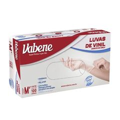 Luva Vabene Vinil Sem Po M 100un