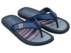 Sandalia Cartago Maiorca Es Masc Adulto Azul/Cinza/Vermelho