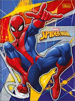 Caderno Tilibra Universitario Spiderman Cd Cost 80fls