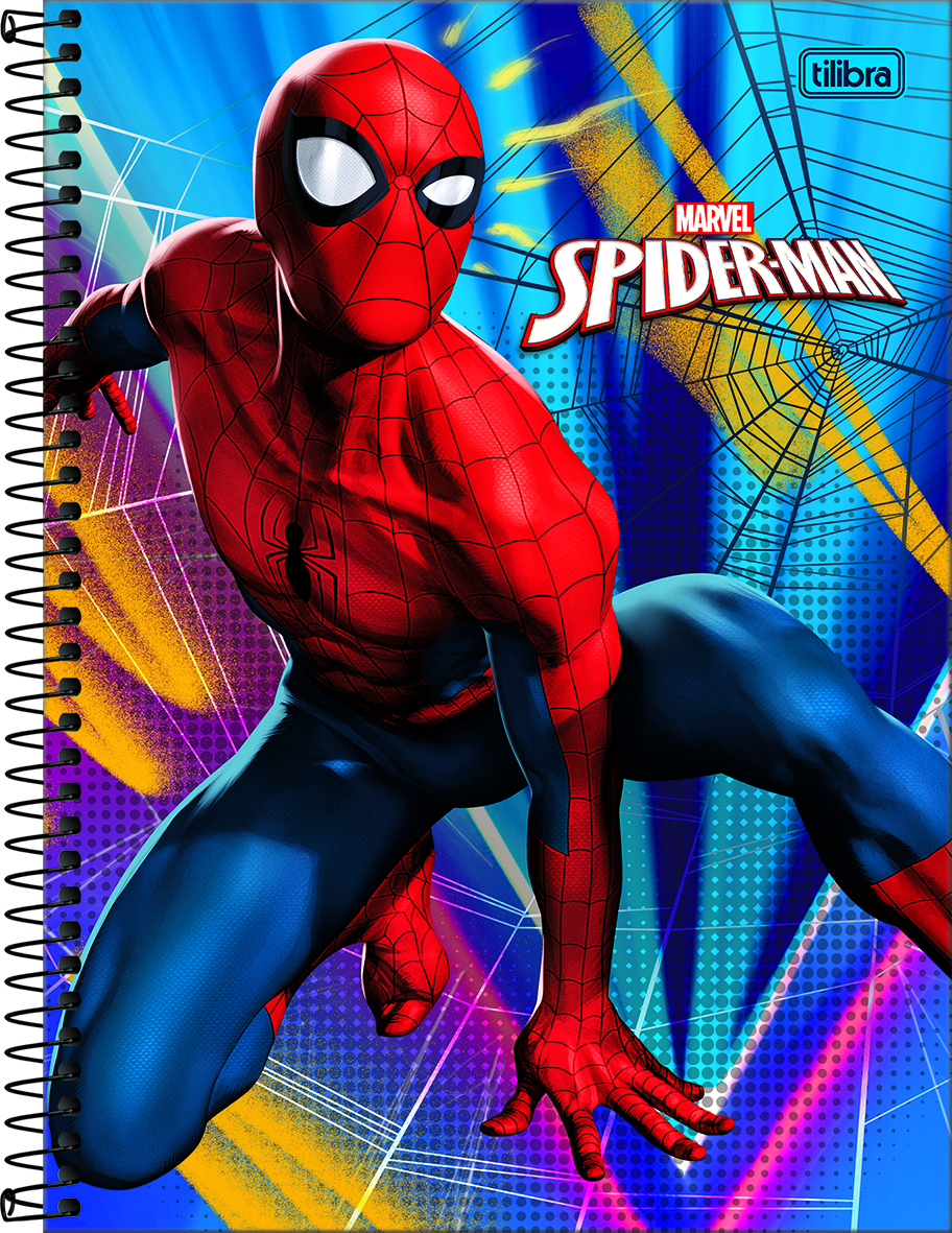 Cad Tilibra Spiderman Univ Cd 01m 80f