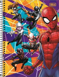 Caderno Tilibra Spiderman Universitario Cd 10m 160fls