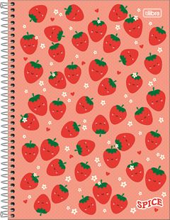 Caderno Tilibra Universitario Spice Fem Cd 10m 160fls
