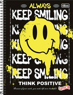 Caderno Tilibra Spice Universitario Masc Cd 12m 192fls