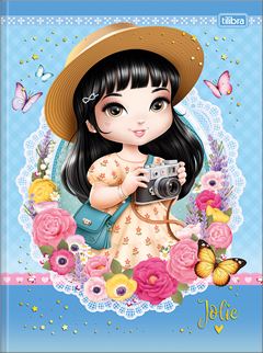 Caderno Tilibra Universitario Jolie Cd Cost 80fls