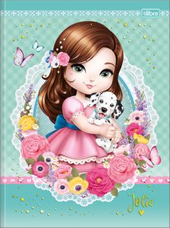 Caderno Tilibra Universitario Jolie Cd Cost 48fls