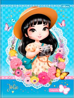 Caderno Tilibra Caligrafia Jolie Cd Cost 40fls