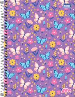 Caderno Tilibra D+ 1/4 Cd Esp 96fls