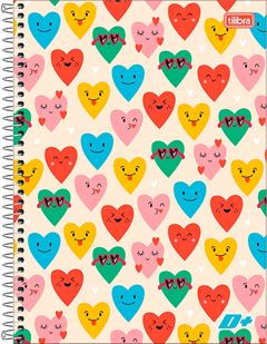 Caderno Tilibra D+ 1/4 Cd Esp 96fls