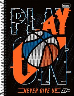 Caderno Tilibra D+ 1/4 Cd Esp 96fls